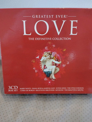 Greatest Ever! Love The Definitive Collection CD μεταχειρισμένο, rock