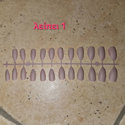 Fake nails and stickers used, 2 cases with matte colors