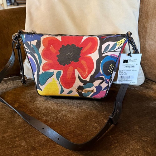Desigual Lyra Munich women's shoulder bag new with floral print