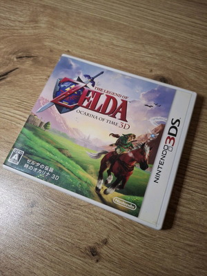 3DS Game Legend of Zelda Ocarina of Time like new, Japanese language