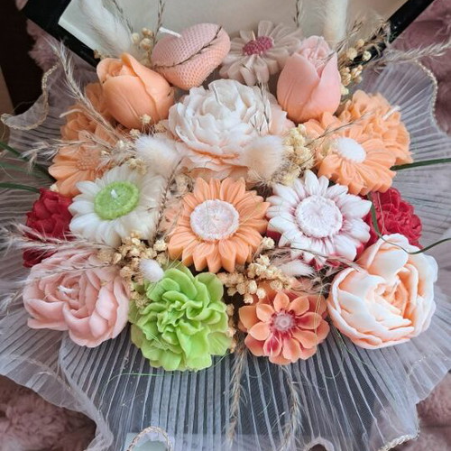 Bouquet of aromatic flowers new, specially for graduates