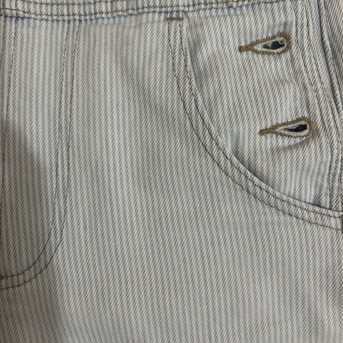 Levi's jumper shorts, white and blue, size S-M