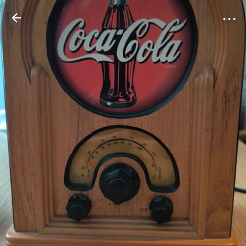 Vintage Coca Cola radio like new