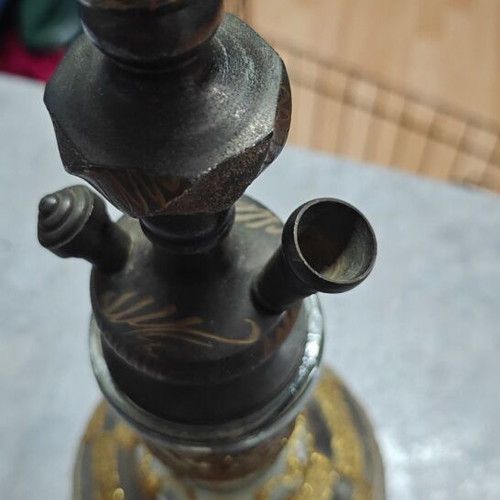 Handmade hookah used, purchased from Turkey