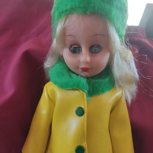 El Greco doll used, vintage 70s, 40 cm