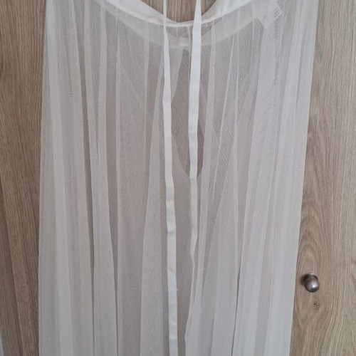 Bianco wedding dress like new, size XXL 44, white