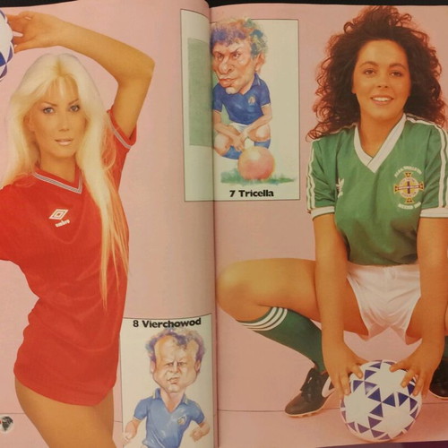 Guerin Sportivo magazine tribute to Mexico 1986 World Cup used
