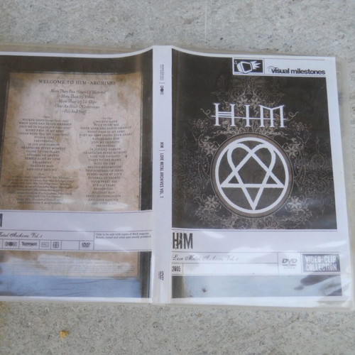 HIM Love Metal Archives Vol. 1 DVD used