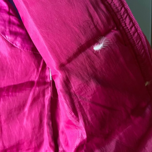 Baby down vest used for 3-year-old girl