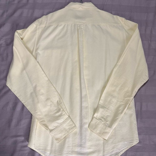 Pull & Bear shirt light yellow slim fit large like new