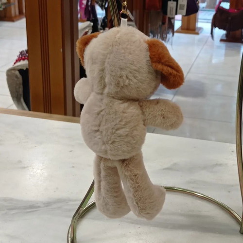 Plush dog keychain new