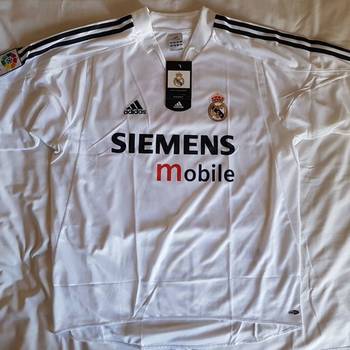 Φανέλα ποδοσφαίρου Real Madrid 2004-2005 Raul #7 καινούργια, μέγεθος Large
