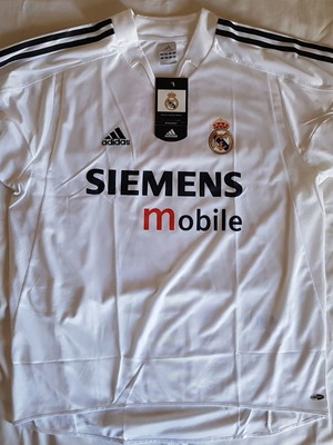 Φανέλα ποδοσφαίρου Real Madrid 2004-2005 Raul #7 Adidas μέγεθος Large καινούργια
