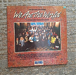 We are the world, συλλογή τραγουδιών 80s,δισκος βινυλιου