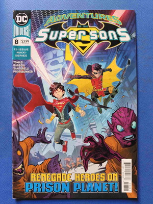 Adventures of the Super Sons 8 κόμικ μεταχειρισμένο, αγγλικά
