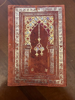 Leather book holder used