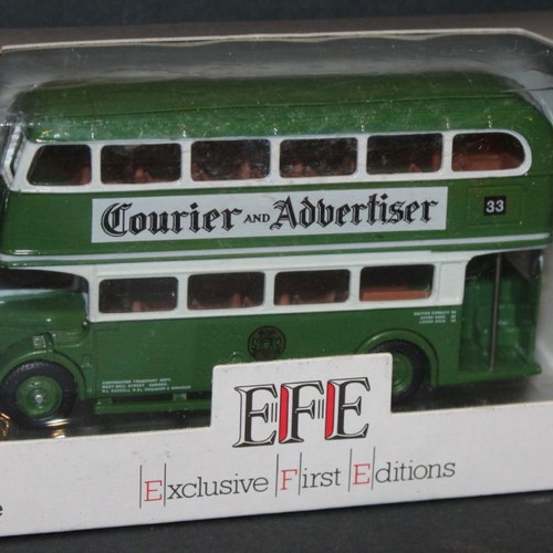 EFE 10113 Dundee Courier Double Deck Bus scale 1:76 new