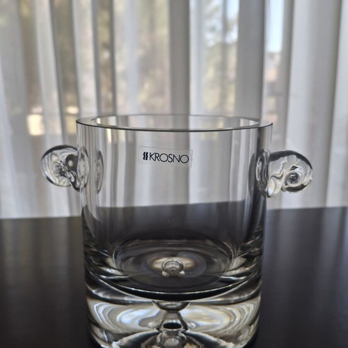 Krosno Clear Glass Ice Bowl new