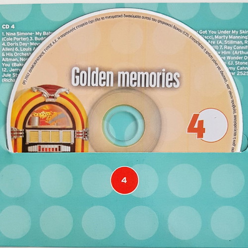 Golden Memories The Gold Party Collection 4 CD like new