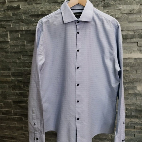 Fragosto custom fit shirt blue like new