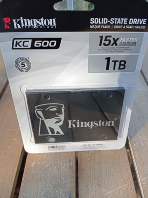 Kingston KC600 SSD 1TB sealed, new