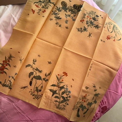 Silk Korean Shin Saimdang Scarf new