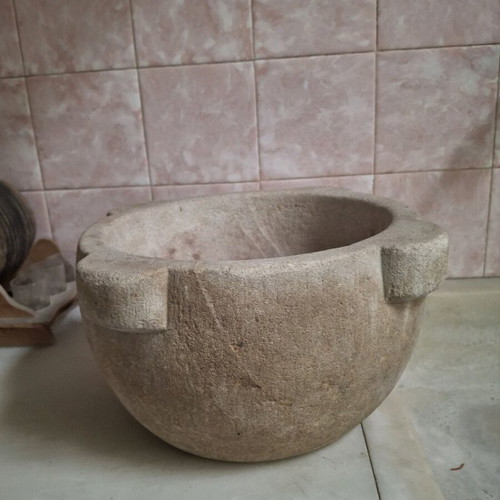 Stone authentic mortar used