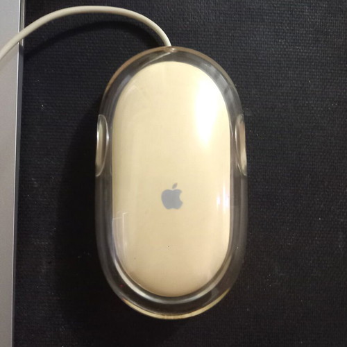 Apple Pro Mouse M5769 used, vintage optical mouse collectible