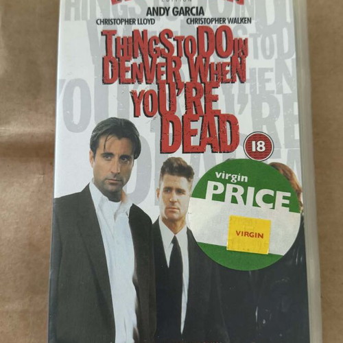 Things to Do in Denver when You are Dead VHS like new