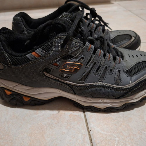 Skechers After Burn M. Fit sneakers with memory foam, size 43, wide fit