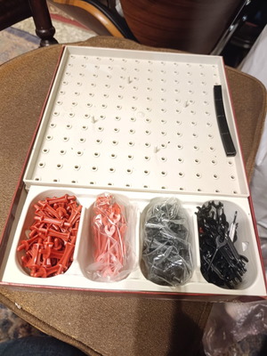 TwixT vintage board game 1976 used with Greek instructions