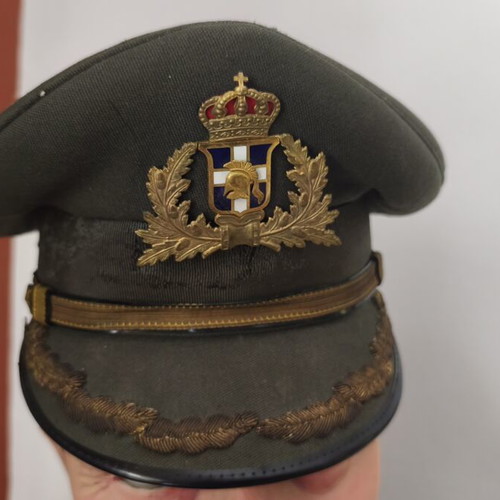 Greek Army Senior Officer Cap, 1970-1973