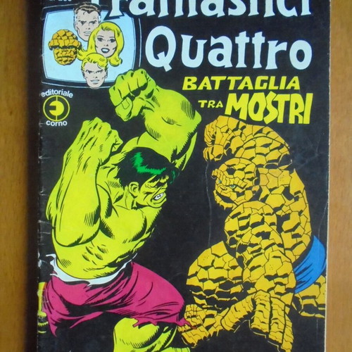 Fantastic Four comics used, Greek, Italian and German editions