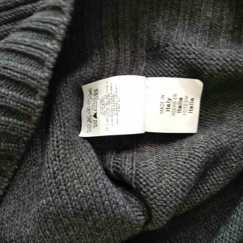 Moschino vintage knit sweater M size like new, dark gray