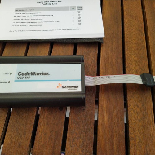 Freescale MPC8610 HPCD PowerPC 32-bit development board with Codewarrior USB TAP, used