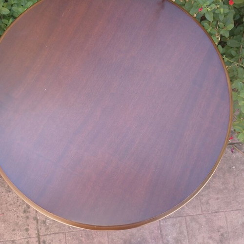 Wooden side table like new, diameter 45cm height 63cm