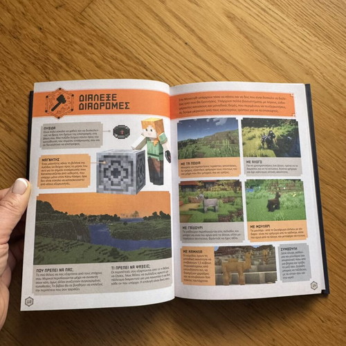 Minecraft Explorer's Handbook 2024 official Mojang, like new