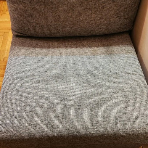 Gray armchair minimal design like new