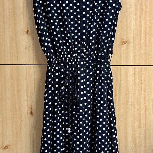 Polka Dot Dress Yookie like new, black and white, size L
