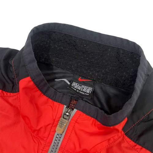 Nike 90’s Vintage Windbreaker like new, black and orange, XL