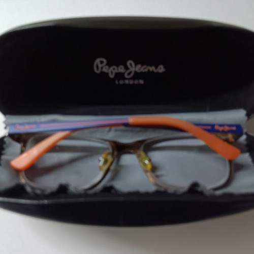 Pepe Jeans Kids Glasses with Case used, multicolor