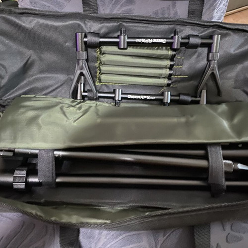 Delphin RPX Stalk Fish Stand for 2 Rods like new
