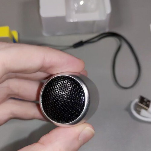 Portable Mini Bluetooth Speaker New Silver