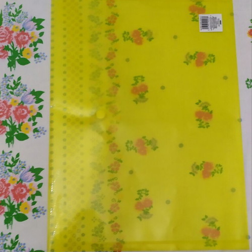 Nylon button folders, pack of 6, like new