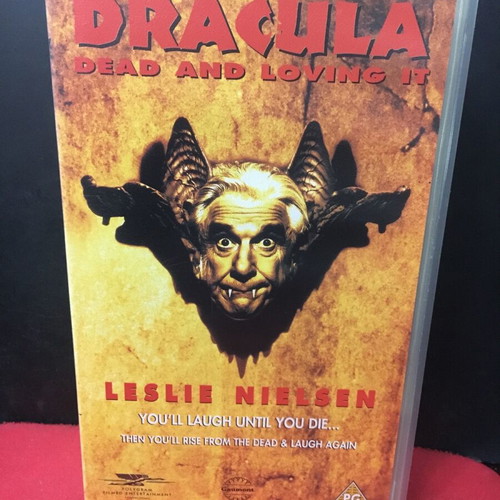Dracula Dead and Loving It video cassette used, comedy
