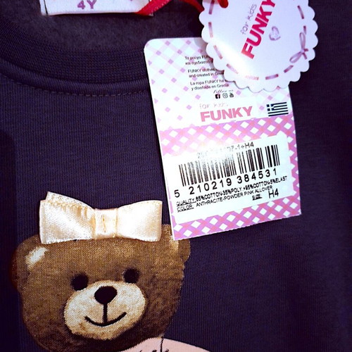 FUNKY Kids Sweatshirt Set with Leggings for 4-Year-Old Girl New