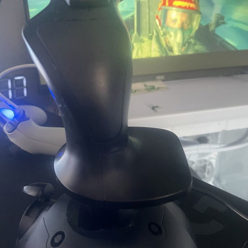 Thrustmaster USB joystick for PC, black