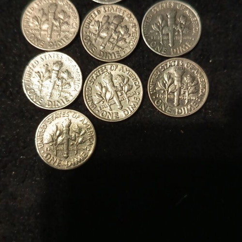 American coins like new, pack of 34 pieces