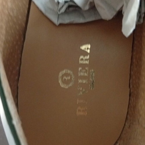 Riviera Milano green leather shoes size 43 new