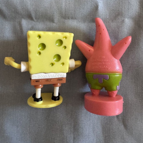 SpongeBob and Patrick figures used, Viacom 2005